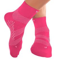 Meias de compressão TechWare Pro Plantar Fasciitis Support Pink L Meias de compressão TechWare Pro Plantar Fasciitis Support Pink L