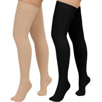 Meias de compressão Totexil Thigh High 20-30 mmHg, 2 pares Meias de compressão Totexil Thigh High 20-30 mmHg, 2 pares