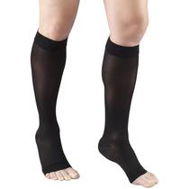 Meias de compressão Truform Sheer 15-20 mmHg até o joelho pretas Meias de compressão Truform Sheer 15-20 mmHg até o joelho pretas