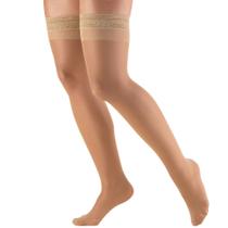 Meias de compressão Truform Sheer 8-15 mmHg na altura da coxa Meias de compressão Truform Sheer 8-15 mmHg na altura da coxa