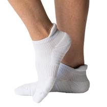 Meias de compressão Viasox Ankle para mulheres e homens, suporte de 14 mmHg