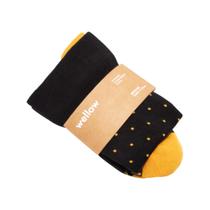 Meias de compressão Wellow Knee High 18-25 mmHg, viscose de bambu Meias de compressão Wellow Knee High 18-25 mmHg, viscose de bambu