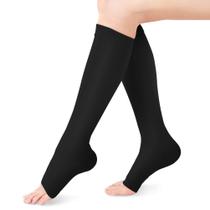 Meias de compressão Yosoo Health Gear Open Toe 20-30 mmHg