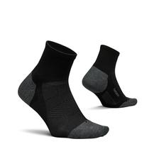 Meias de corrida atléticas com almofada Elite Max preta L Meias de corrida atléticas com almofada Elite Max preta L