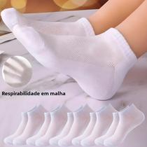 Meias De Corrida Femininas De Verão Em Malha, 510 Pares, Finas, Cano Curto, Respiráveis, Invisíveis,