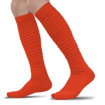 Meias de futebol IRAMY Scrunch Long para homens e meninos
