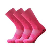 Meias De Futebol Masculinas E Femininas, Hexagonais, De Silicone, Antiderrapantes, Respiráveis, 3