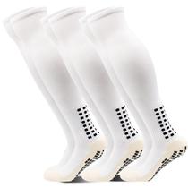 Meias de futebol Yufree, antiderrapantes, antiderrapantes, antiderrapantes, para homens, 3 pares