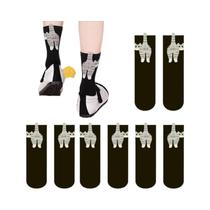 Meias De Gato Fofas Com Bolinhas, Respiráveis, De Algodão Macio, Presentes Divertidos E Originais