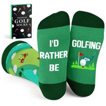 Meias de golfe VICRAZY Presentes engraçados de golfe para homens