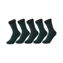 Meias De Inverno De Veludo Espesso Para Mulheres E Homens, Meias Térmicas De Cor Sólida Para Dormir,