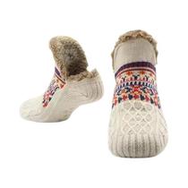 Meias De Inverno Super Quentes Unissex Antiderrapantes De Veludo Para Dormir E Usar Em Carpete Para