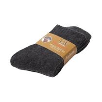 Meias De Lã Merino Quentes De Inverno Para Mulheres, Meias Térmicas Grossas De Pelúcia Sólida, Meias