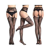 Meias de Liga Sexy Fishnet para o Verão - Meia-Calça Alta Simplejwel