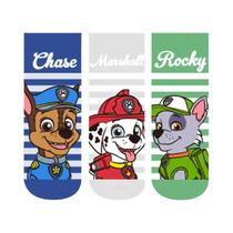 Meias De Malha Para Crianças Pequenas Paw Patrol 3 Pares Skye Everest Chase Marshall Rubble Rocky Meias De Malha Para Crianças Pequenas Paw Patrol 3 Pares Skye Everest Chase Marshall Rubble Rocky