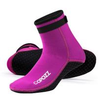 Meias de mergulho COPOZZ de 3 mm de neoprene antiderrapantes para natação com snorkel Meias de mergulho COPOZZ de 3 mm de neoprene antiderrapantes para natação com snorkel