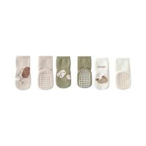 Meias De Pelúcia Antiderrapantes De Inverno Para Crianças Recém-nascidas 0-5 Anos, Meias De Desenho Meias De Pelúcia Antiderrapantes De Inverno Para Crianças Recém-nascidas 0-5 Anos, Meias De Desenho
