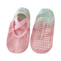 Meias De Pilates Antiderrapantes Femininas Com Bordado De Cereja Design Fofo Para Ballet Yoga Meias De Pilates Antiderrapantes Femininas Com Bordado De Cereja Design Fofo Para Ballet Yoga