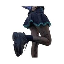 Meias De Rede Hello Kitty Pretas Para Mulheres, Meias Finas De Seda, Anti-engatinhamento, Primavera Meias De Rede Hello Kitty Pretas Para Mulheres, Meias Finas De Seda, Anti-engatinhamento, Primavera