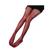 Meias De Rede Pretas Para Mulheres, Sexy, Estilo Punk Lolita, Meias De Malha Com Recortes Para
