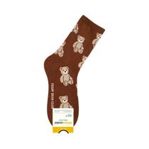 Meias De Skate Harajuku Com Estampa De Urso Para Mulheres Confortáveis E Respiráveis Presente De