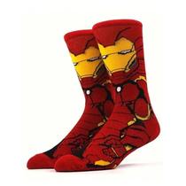 Meias De Skate Unissex Até O Meio Da Panturrilha Disney Marvel Spider-Man Deadpool Em Algodão