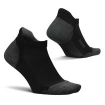 Meias de tornozelo com almofada Elite Max No Show Tab Black M