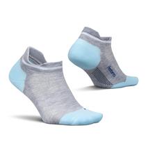 Meias de tornozelo com almofada Elite Max No Show Tab Grey S