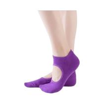 Meias De Yoga Femininas Antiderrapantes Sem Costura De Algodão Para Pilates, Dança, Ballet E Treino Meias De Yoga Femininas Antiderrapantes Sem Costura De Algodão Para Pilates, Dança, Ballet E Treino