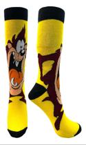 Meias Desenhos Animados Turma Looney Tunes Adulto Unissex Pernalonga, Taz,Patolino, Frajola Meias Desenhos Animados Turma Looney Tunes Adulto Unissex Pernalonga, Taz,Patolino, Frajola