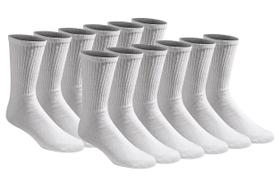 Meias Dickies All Purpose Cushion Crew para homens, 12 pares Meias Dickies All Purpose Cushion Crew para homens, 12 pares
