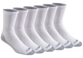 Meias Dickies Dri-tech Moisture Control Crew brancas GG Meias Dickies Dri-tech Moisture Control Crew brancas GG
