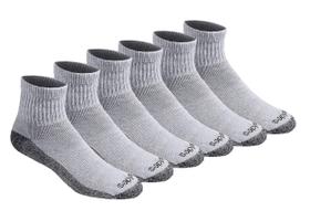 Meias Dickies Dri-Tech Moisture Control para homens, 6 pares Meias Dickies Dri-Tech Moisture Control para homens, 6 pares