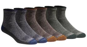 Meias Dickies Dri-Tech Moisture Control para homens (6 pares)