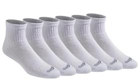 Meias Dickies Dri-Tech Moisture Control Quarter Masculinas Brancas Meias Dickies Dri-Tech Moisture Control Quarter Masculinas Brancas