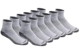 Meias Dickies Dri-Tech Moisture Control Quarter Masculinas Cinzas Meias Dickies Dri-Tech Moisture Control Quarter Masculinas Cinzas
