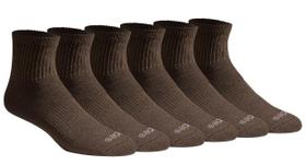 Meias Dickies Dri-Tech Moisture Control Quarter Masculinas Marrons Meias Dickies Dri-Tech Moisture Control Quarter Masculinas Marrons