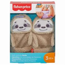 Meias Divertidas De Lã Para Bebê Bicho Preguiça Fisher Price - Mattel
