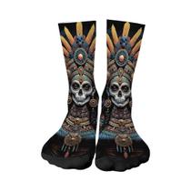 Meias Divertidas Masculinas Com Estampa De Caveira, Estilo Harajuku, Acessórios Retro Hip Hop Para