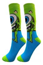 Meias Divertidas Personagens Montros S. A Cano Longo Meias Divertidas Personagens Montros S. A Cano Longo