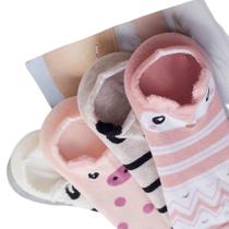 Meias Divertidas Sapatilha Adulto Feminina Kit 6 pares Meias Divertidas Sapatilha Adulto Feminina Kit 6 pares