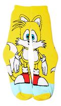 Meias Divertidas Sonic Shadow Tails Infantil Personagens Meias Divertidas Sonic Shadow Tails Infantil Personagens