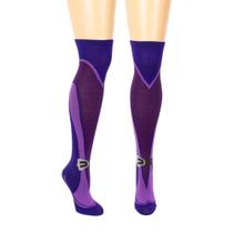 Meias Dota 2 Premium Phase Boot Knee High Purple