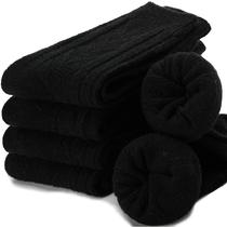 Meias EBMORE Merino Wool para mulheres, térmicas de inverno, 5 pares