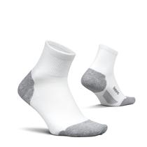 Meias Elite Max Cushion Quarter Compression White