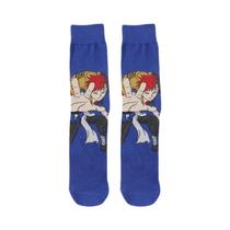 Meias Engraçadas Masculinas Naruto Anime Cosplay Hip Hop Harajuku Para Casais Personalidade Da Moda