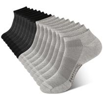 Meias Esportivas Bamboo Cool Cano Curto Antissuor Pacote com 8 Meias Esportivas Bamboo Cool Cano Curto Antissuor Pacote com 8