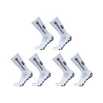 Meias Esportivas Juvenis, 3 Pares, Respiráveis, Antiderrapantes, Com Aderência De Silicone, Meias De