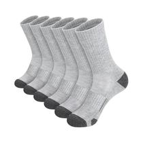 Meias Esportivas Masculinas 6 Pares Almofadadas Respiráveis Para Corrida Trabalho Ao Ar Livre