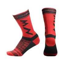 Meias Esportivas Masculinas Até O Meio Da Panturrilha 1/3/5 Pares Compressão Fitness Antiderrapante